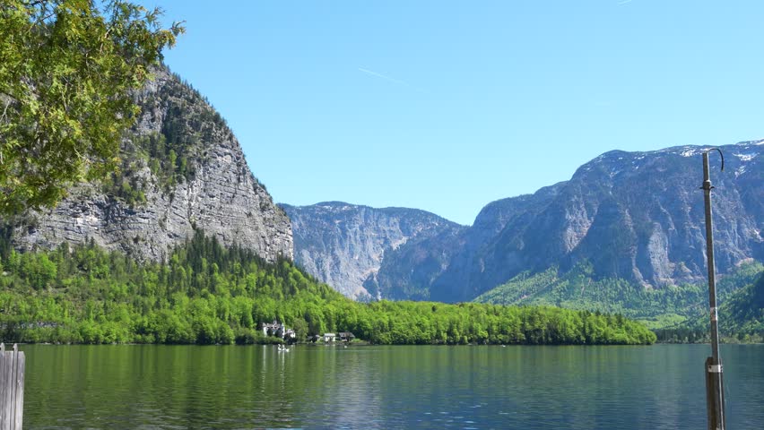 Mountain Cliff Landscape in Austria