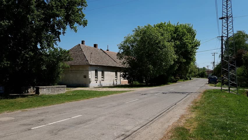 Church in the village Mindszent near Tisza