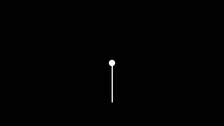 White wireless signal icon animation on a dark background, representing communication, internet connectivity, and digital technology. Clean and modern design. 4K motion graphics.