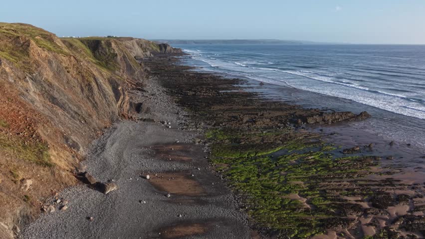 Beautiful unspoilt coast of Cornwall