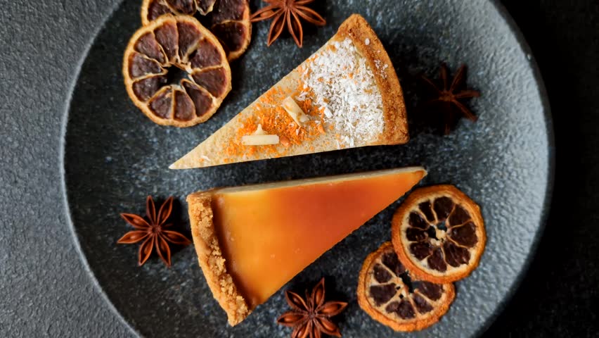 New York cheesecake, a slice of sweet pie, a classic cheesecake dessert. New York cheesecake