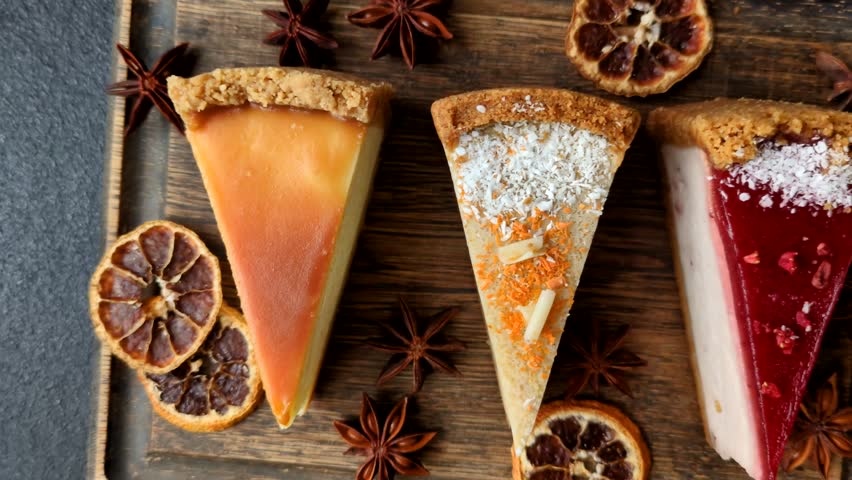 New York cheesecake, a slice of sweet pie, a classic cheesecake dessert. New York cheesecake