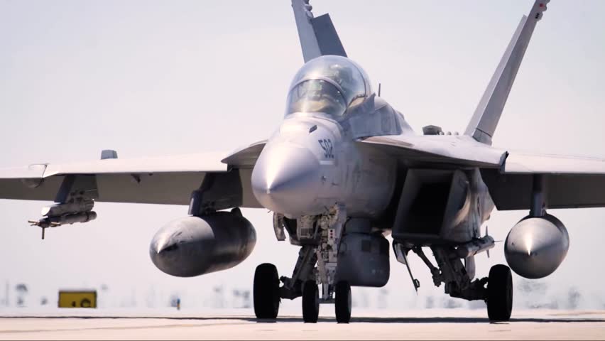 Frontline Fighter Jet Taxies Down Runway, Showcasing Power, Precision, Readiness, and Advanced Combat Capability.