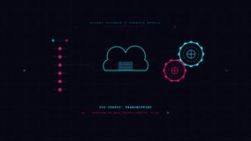 Abstract Digital Interface Showing Cloud Data Transmission And DNA Strand - Powered by Shutterstock - Get 15% off with code: PIKWIZARD15