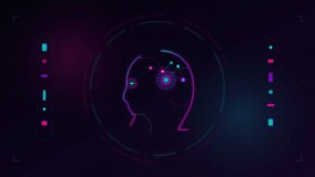Futuristic Digital Human Head Interface Scanning Data Concept - Powered by Shutterstock - Get 15% off with code: PIKWIZARD15