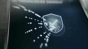 Digital data protection visualized with shield security icon - Powered by Shutterstock - Get 15% off with code: PIKWIZARD15