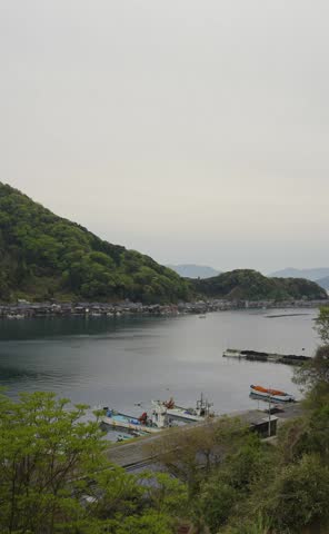 
An ancient fishing village in the sea.