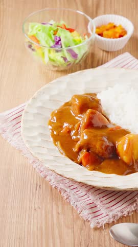 Homestyle Japanese Pork Curry with Rice