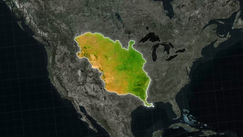 Lousiana Purchase Map Animation 1803 AD