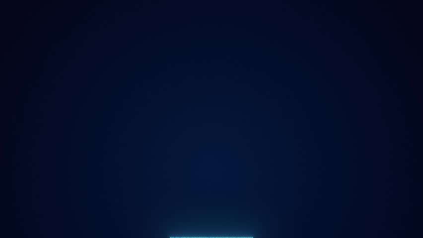 Falling binary numbers over dark grid. Data download, file transfer and information storage concept background