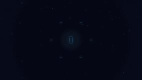 Digital binary code falling with glowing data numbers on dark background - Powered by Shutterstock - Get 15% off with code: PIKWIZARD15