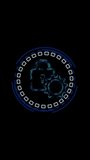 Cybersecurity padlock and settings gear glowing. Cybersecurity padlock blue icon. Cybersecurity padlock for data protection and system encryption conceptual illustrations. - Powered by Shutterstock - Get 15% off with code: PIKWIZARD15
