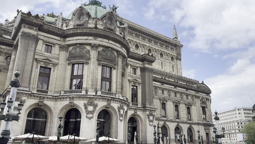 Opéra Garnier in Paris, France - historic opera house architecture
