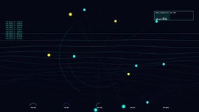 Abstract Digital Interface Showing Data Network Connection Points - Powered by Shutterstock - Get 15% off with code: PIKWIZARD15