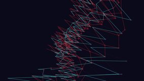 Abstract digital network connections with glowing nodes and lines, representing data flow and futuristic technology on a dark background. - Powered by Shutterstock - Get 15% off with code: PIKWIZARD15
