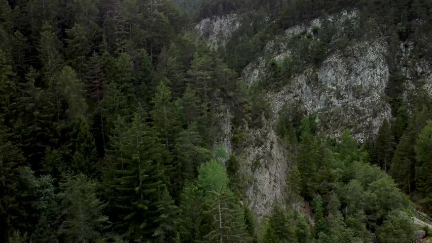 Drone View of Idyllic Alpine Landscape in Tyrol, Austria, 4K