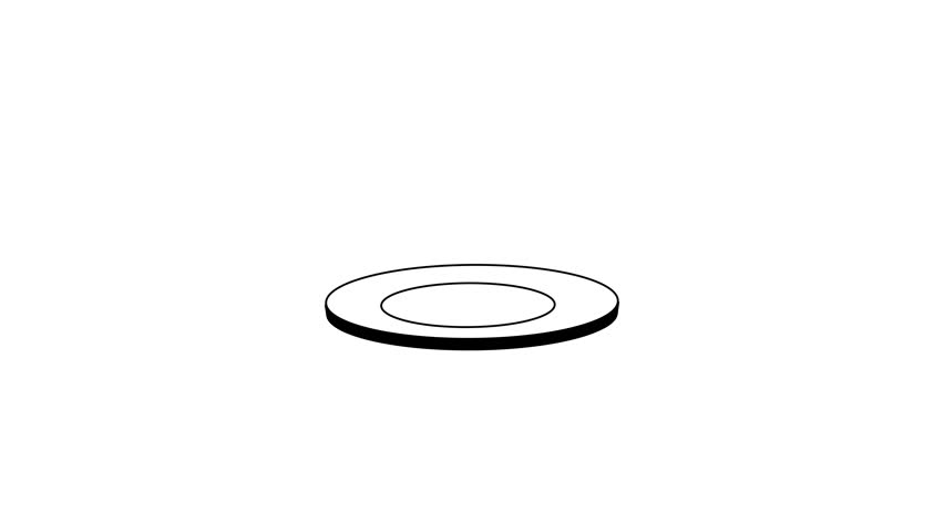 Here is a modern hand drawn animated icon of shrimp meal, premium animated vector