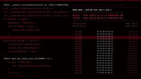 Red Sci Fi Hacker Code Terminal Interface. - Powered by Shutterstock - Get 15% off with code: PIKWIZARD15