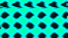 A dynamic digital glitch animation featuring repeating cyan and black geometric shapes with rhythmic pulsing and signal interference effects. - Powered by Shutterstock - Get 15% off with code: PIKWIZARD15