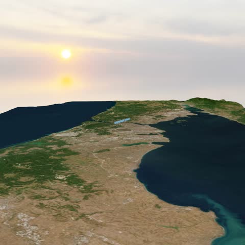 Bosphorus Strait square 3D terrain animation showcasing the strategic waterway in 4K resolution. This realistic visualization highlights the exact topography, geographic elevation, and surrounding landscapes of Istanbul, Turkey. Perfect for international news broadcasts, documentary filmmaking, political analysis, and regional geographical reporting. Features a clean, professional camera move with text labeling for clear geographic context.

Note: I am a professional 3D generalist available for custom mapping, specific camera animations, or tailored geopolitical visualization work. Please feel free to contact me for custom inquiries.