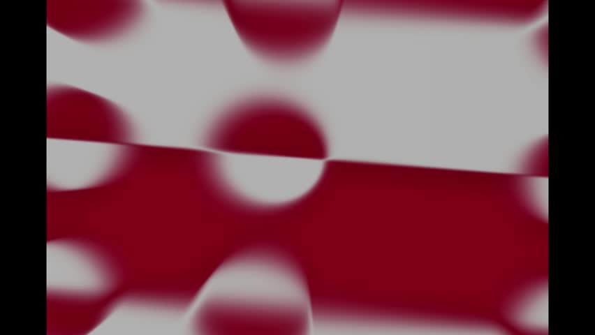 Animated 3D Waving National Flag Of Greenland