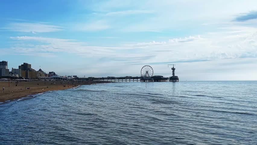 Scheveningen beach Netherlands The Ferris Wheel The Pier at Scheveningen, 