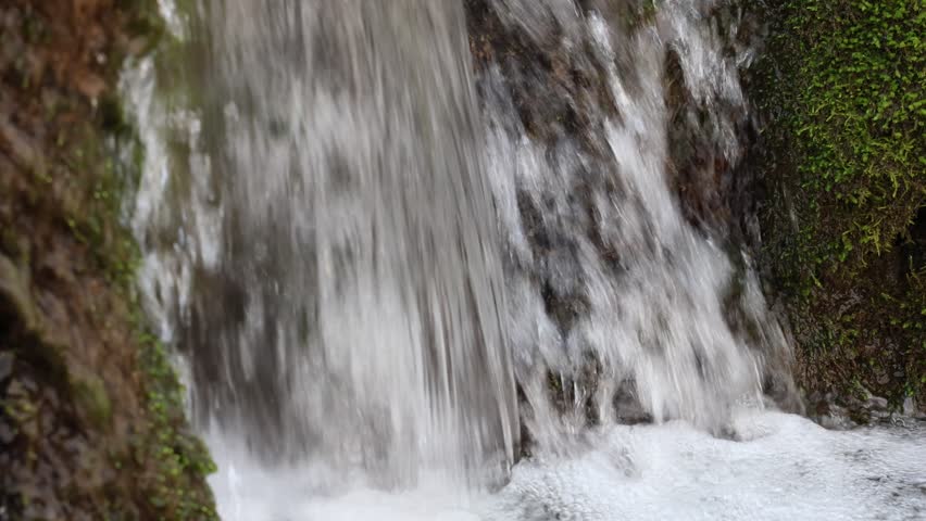 A very fast flowing creek