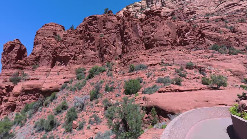 Sedona Cathedral Rock Hiking Trail Viewpoint Arizona