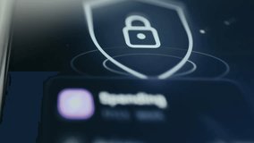 Padlock inside a shield icon representing cybersecurity concepts - Powered by Shutterstock - Get 15% off with code: PIKWIZARD15