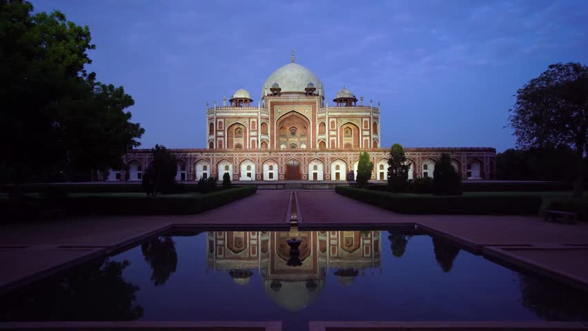 Evening View of Humayun