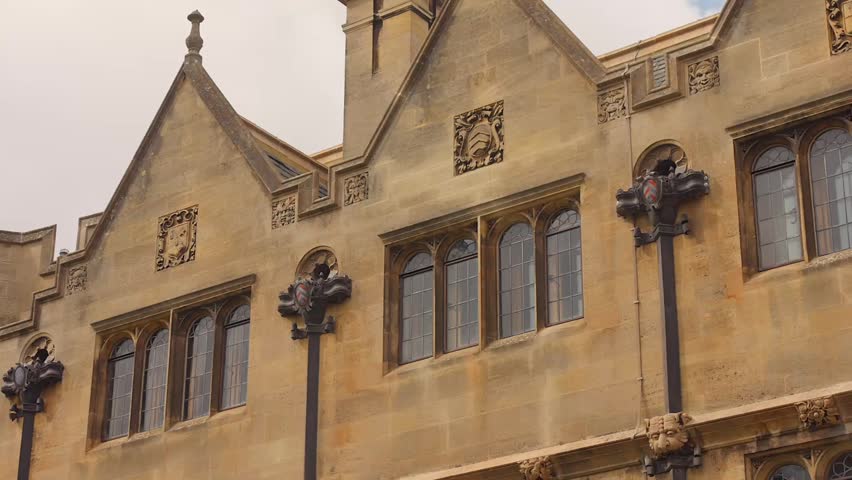Historic Building Within The University Of Oxford, United Kingdom