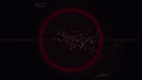 Abstract Digital Network Interface with Data Nodes and HUD Graphics - Powered by Shutterstock - Get 15% off with code: PIKWIZARD15