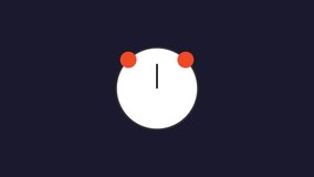 Minimalist animated clock and data grid ui motion for digital interface animation motion digital - Powered by Shutterstock - Get 15% off with code: PIKWIZARD15