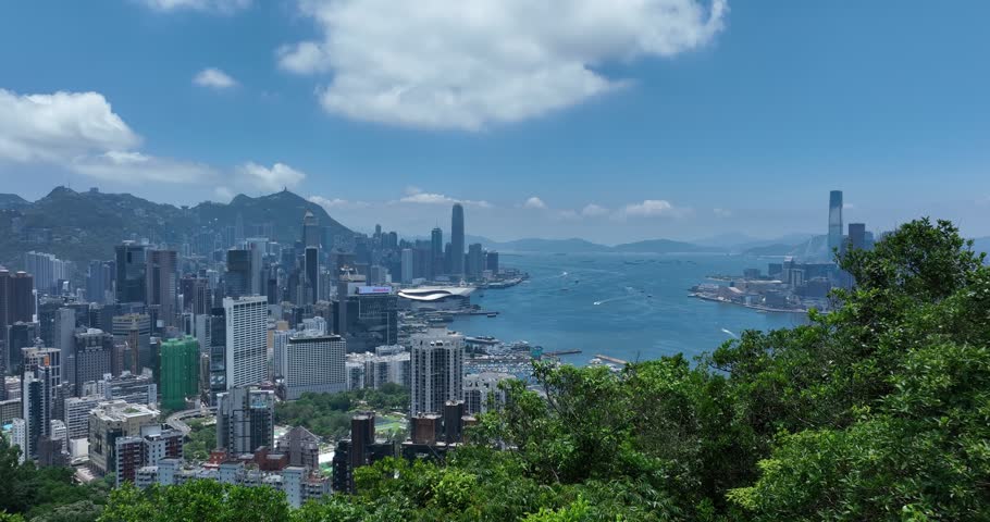 Landscape in Hong Kong, China	