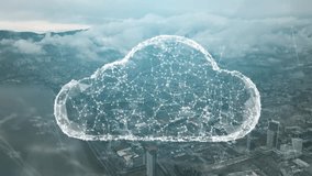 Cloud computing concept. Communication network. - Powered by Shutterstock - Get 15% off with code: PIKWIZARD15