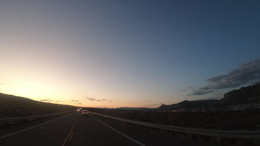 Scenic drive across vast wilderness and iconic viewpoints in the Western United States