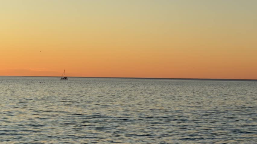 Dusk over the oceans. As seen from South Africa’s coastline.