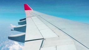 Video 1920x1080 - Airliner wing - the view from the cabin