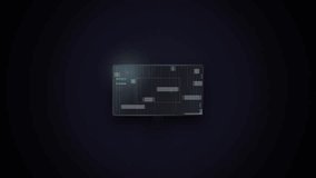 Digital screen displaying hexadecimal code with glitch and data interference - Powered by Shutterstock - Get 15% off with code: PIKWIZARD15