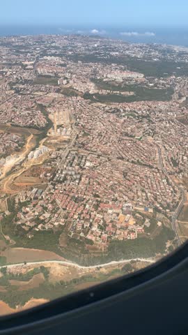 Aerial View of city of Algiers, Algeria