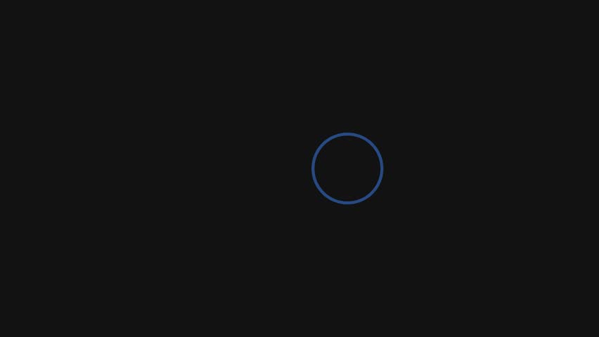 Digital size selection interface, glowing blue large option, UI buttons on black background, seamless loop, symbolizing user experience, modern technology