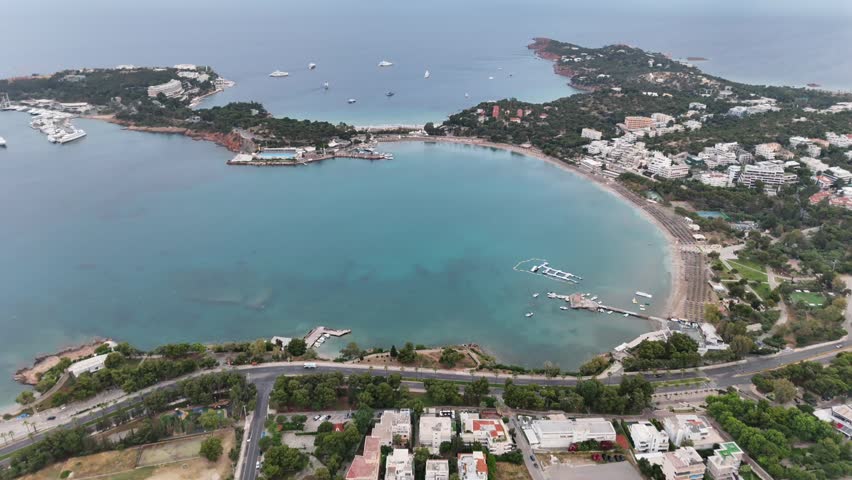 Vouliagmeni is a seaside suburb south of Athens in Greece
