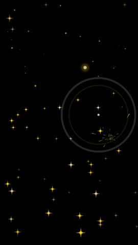 A mesmerizing view of a starry night sky with twinkling stars and distant celestial bodies.