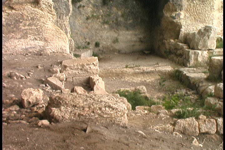 Ancient dwelling near Silifke, southern Turkey 