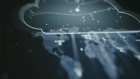 Worldwide Cloud Network Map Distributing Data to All Regions - Powered by Shutterstock - Get 15% off with code: PIKWIZARD15