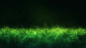 Abstract background of glowing green digital network connections and flowing binary code in motion, representing technology and data flow. - Powered by Shutterstock - Get 15% off with code: PIKWIZARD15