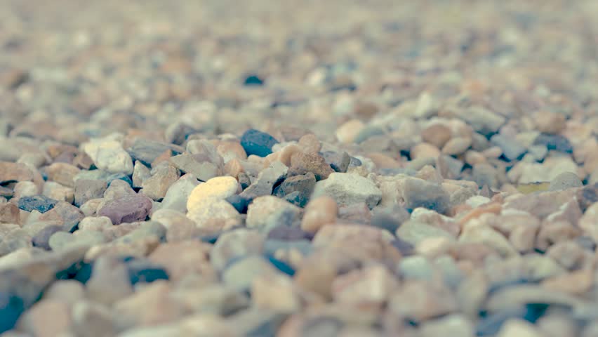 Rocky ground on a hill