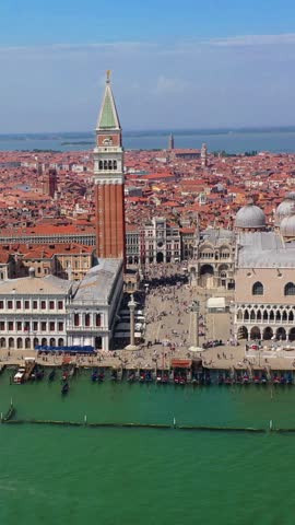 Venice Piazza San Marco Vibrant City Atmosphere