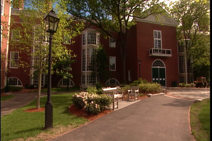 CAMBRIDGE, MASSACHUSETTS - MAY 20, 2004: Exterior of Aldrich Hall.