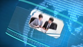 Animation showing different clips of business people in various situations - Powered by Shutterstock - Get 15% off with code: PIKWIZARD15